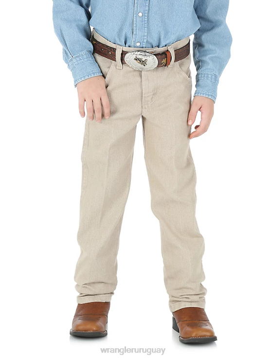 bronceado prelavado Wrangler Niños jean corte cowboy original fit ropa F8J4V952