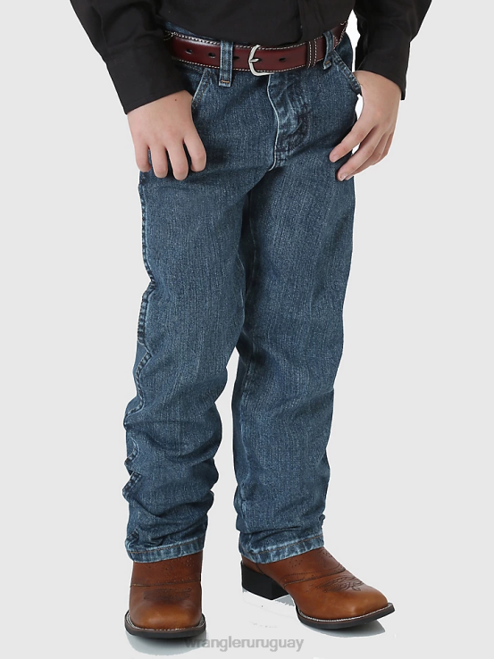sutil desgastado Wrangler Niños jean corte cowboy original fit ropa F8J4V932