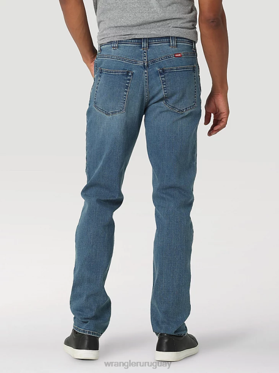 jett Wrangler hombres jeans ajustados ultraflexibles ropa F8J4V68