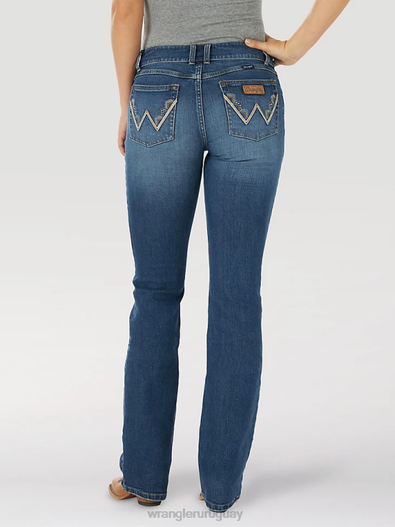 kasey Wrangler mujer jean retro mae ropa F8J4V743