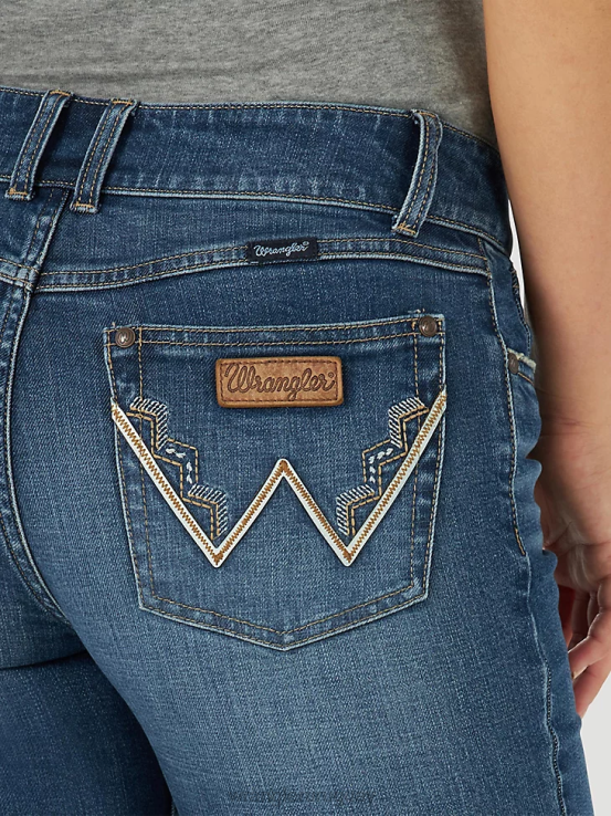 kasey Wrangler mujer jean retro mae ropa F8J4V743