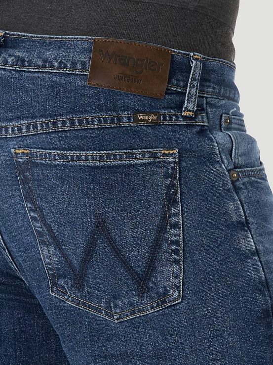 knox Wrangler hombres jeans flexibles de ajuste relajado ropa F8J4V168