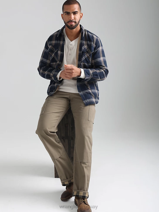 ladrar Wrangler hombres Pantalón Ranger de tejido antidesgarro con forro de ropa de trabajo Riggs ropa F8J4V678