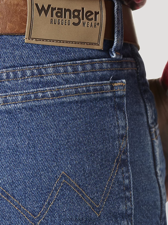 lavado a la piedra Wrangler hombres jean térmico resistente al desgaste ropa F8J4V196