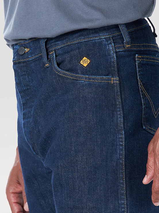 lavado a la piedra claro Wrangler hombres Authentics jeans cómodos y flexibles de ajuste relajado ropa F8J4V197