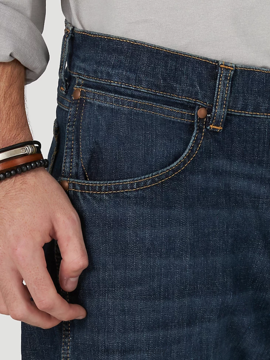 lavado cb Wrangler hombres vaqueros bootcut de corte slim ropa F8J4V182