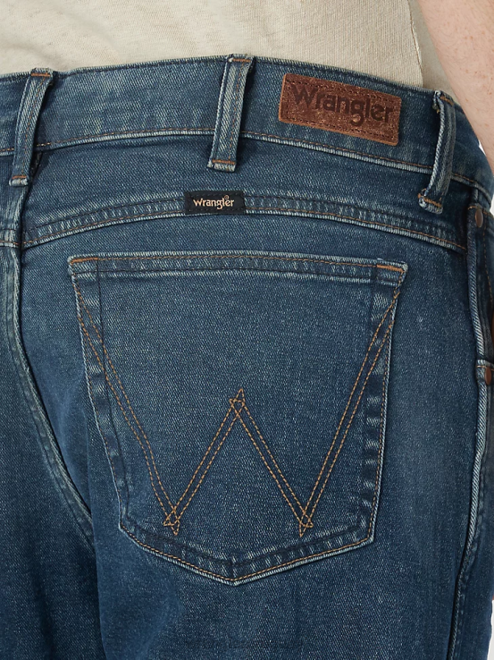 lavado cr Wrangler hombres vaqueros bootcut de corte slim ropa F8J4V183