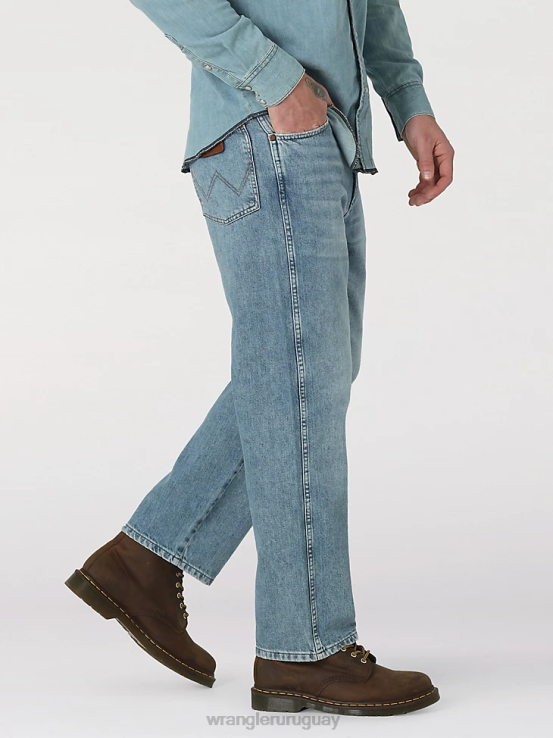 lavado de invierno Wrangler hombres vaqueros holgados Heritage Redding ropa F8J4V186