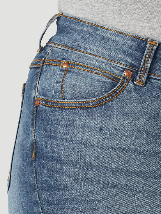 lavado de km Wrangler mujer jean retro mae (más) ropa F8J4V802