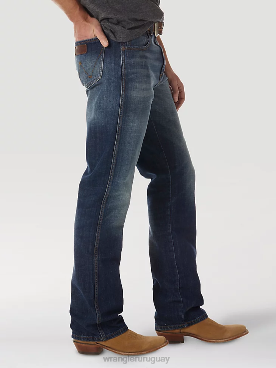 lavar jh Wrangler hombres jeans retro con corte tipo bota y corte relajado ropa F8J4V38