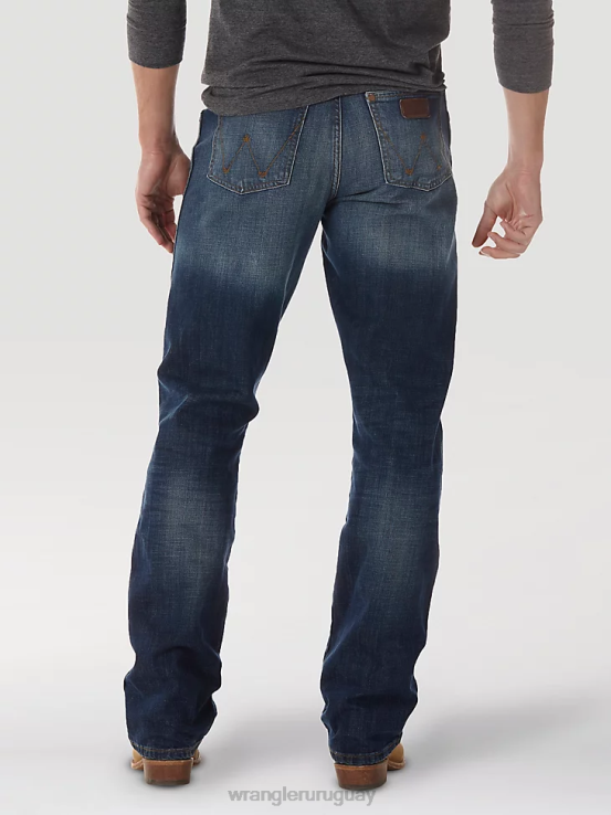lavar jh Wrangler hombres jeans retro con corte tipo bota y corte relajado ropa F8J4V38