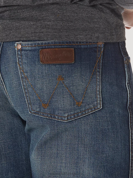 lavar jh Wrangler hombres jeans retro con corte tipo bota y corte relajado ropa F8J4V38