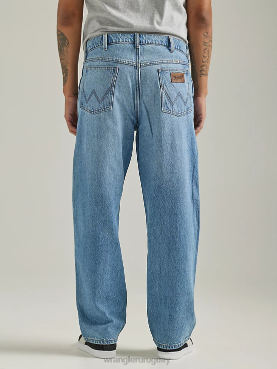 llanuras Wrangler hombres jeans holgados desgastados ropa F8J4V144