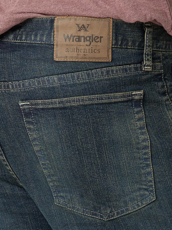 luz de la luna Wrangler hombres pantalones cortos de mezclilla relajados auténticos ropa F8J4V584