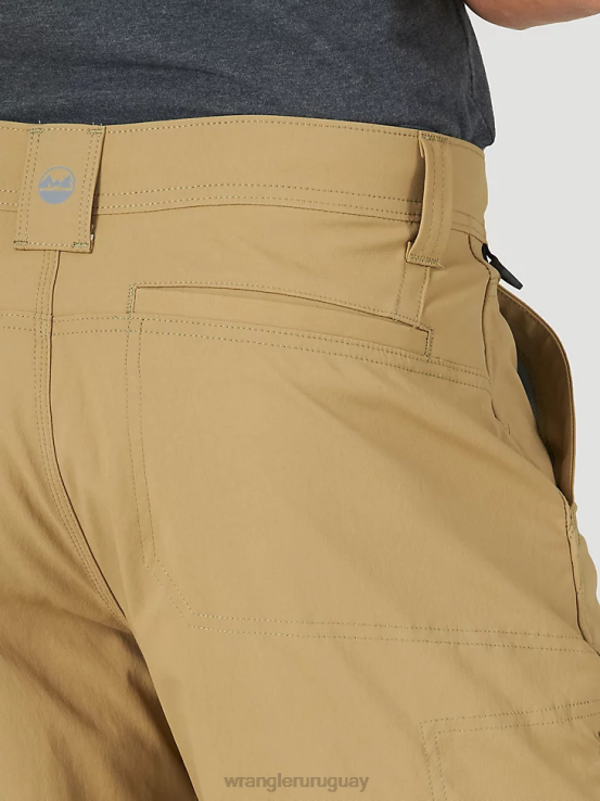 madera de olmo Wrangler hombres pantalón corto utilitario de rendimiento para exteriores ropa F8J4V538
