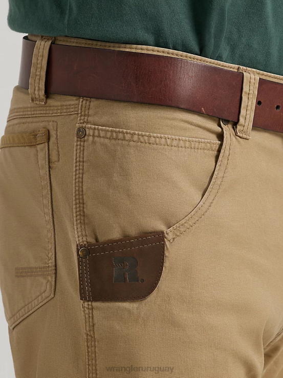 madera de olmo Wrangler hombres pantalón de trabajo utilitario riggs workwear ropa F8J4V667
