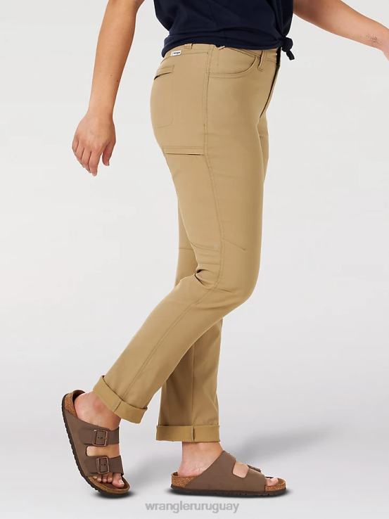madera de olmo Wrangler mujer pantalón utilitario atg by slim ropa F8J4V818