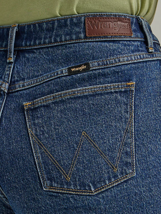 malibu Wrangler mujer shorts de talle alto hasta la mitad del muslo ropa F8J4V828