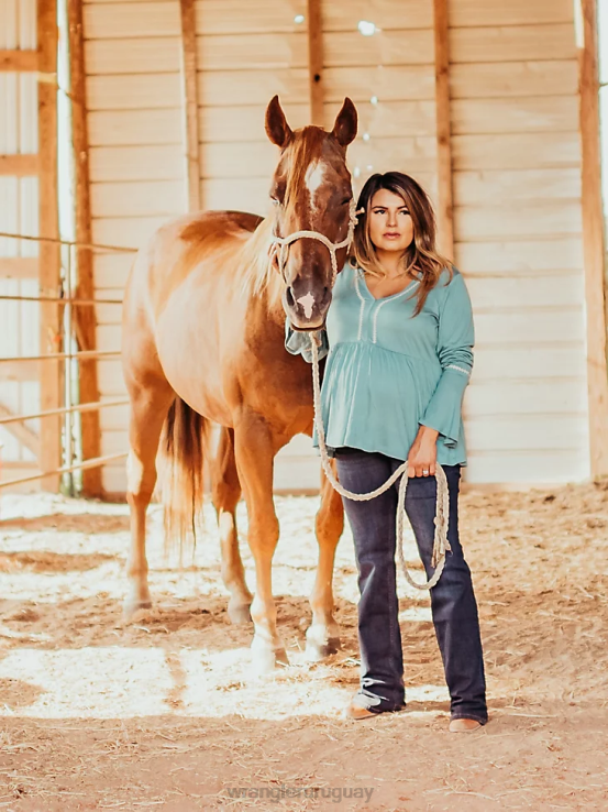 me lavo Wrangler mujer vaqueros premamá retro mae ropa F8J4V807