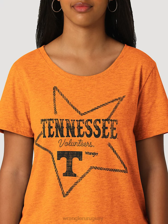 mezclilla media Wrangler mujer camisa vaquera de manga larga con broche estilo western ropa F8J4V880