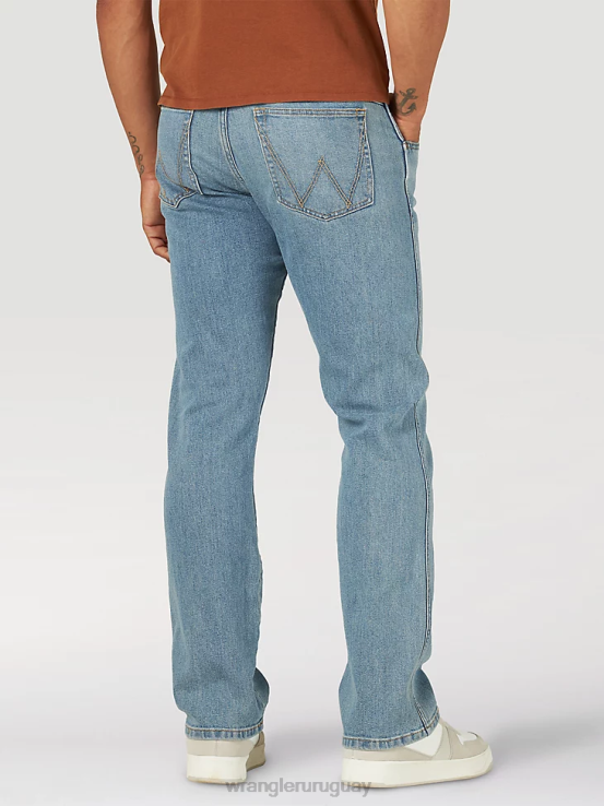 millas Wrangler hombres vaqueros bootcut de corte slim ropa F8J4V184