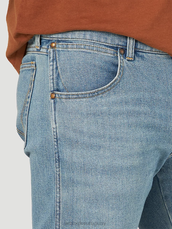 millas Wrangler hombres vaqueros bootcut de corte slim ropa F8J4V184