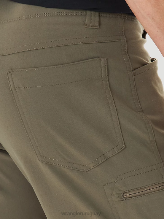 morilla Wrangler hombres pantalón corto cargo con cintura cómoda Authentics ropa F8J4V569