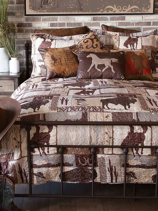 multi Wrangler mujer tenis bajos con estampado del sudoeste calzado F8J4V930