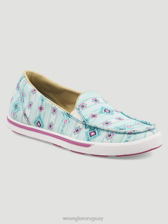 multi Wrangler mujer tenis bajos con estampado del sudoeste calzado F8J4V930