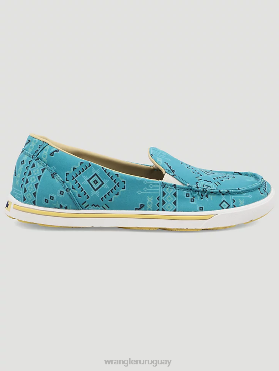 multi Wrangler mujer tenis bajos con estampado del sudoeste calzado F8J4V930