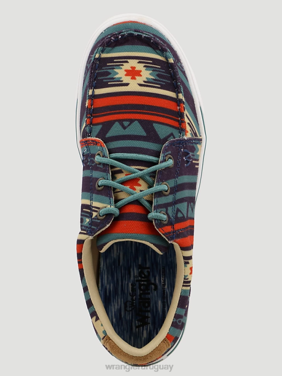 multi Wrangler mujer tenis bajos con estampado del sudoeste calzado F8J4V930