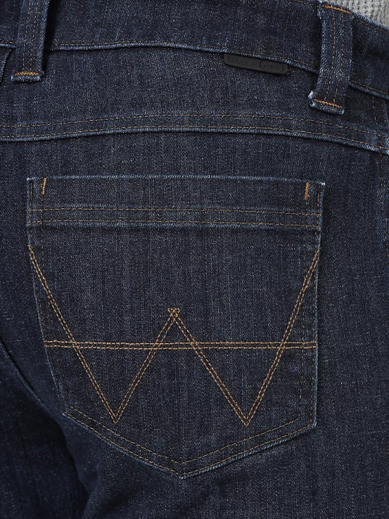 musgo Wrangler hombres pantalón de lona con pernera recta y corte regular resistente ropa F8J4V650