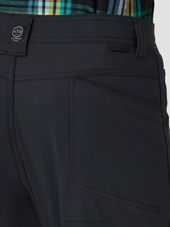 musgo Wrangler hombres pantalón de lona con pernera recta y corte regular resistente ropa F8J4V650