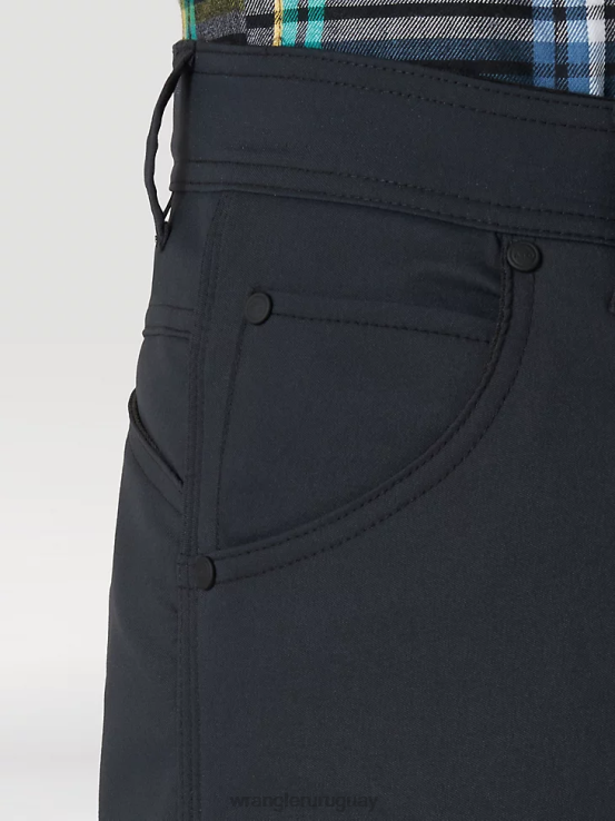 musgo Wrangler hombres pantalón de lona con pernera recta y corte regular resistente ropa F8J4V650