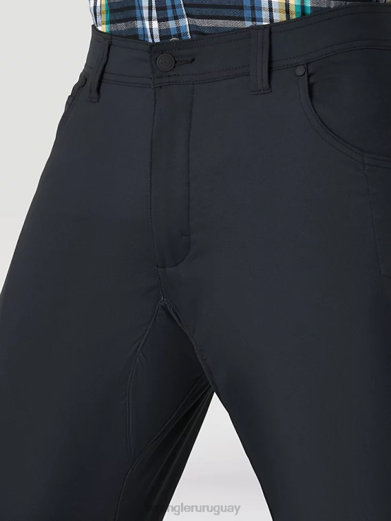 musgo Wrangler hombres pantalón de lona con pernera recta y corte regular resistente ropa F8J4V650