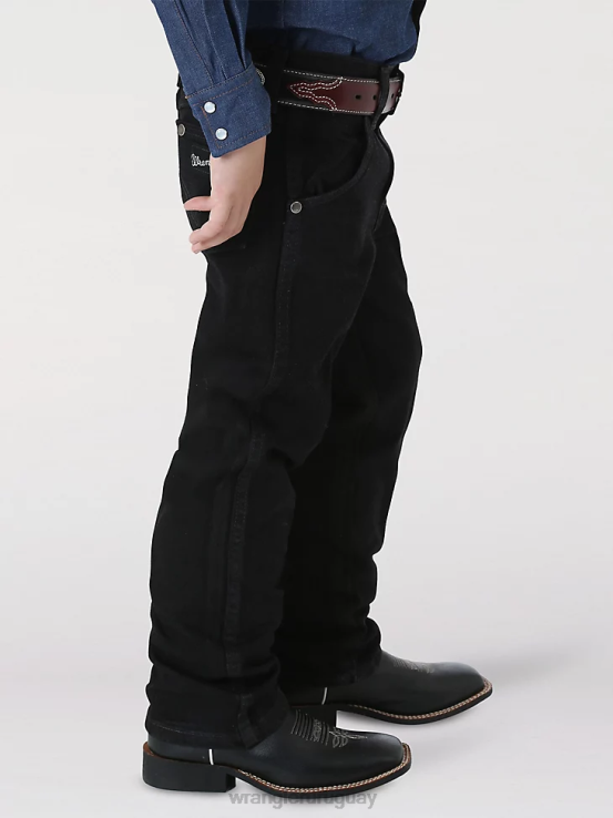 negro Wrangler Niños jeans edición plata pequeña ropa F8J4V1027