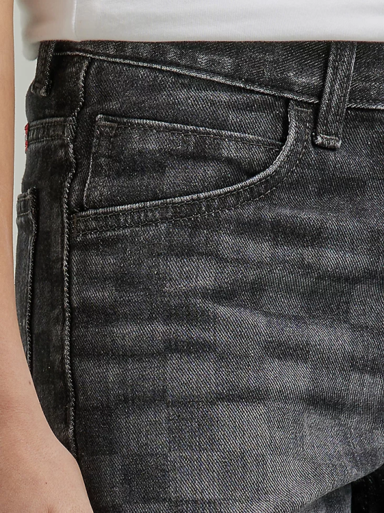 negro Wrangler Niños shorts de mezclilla a cuadros ropa F8J4V1039