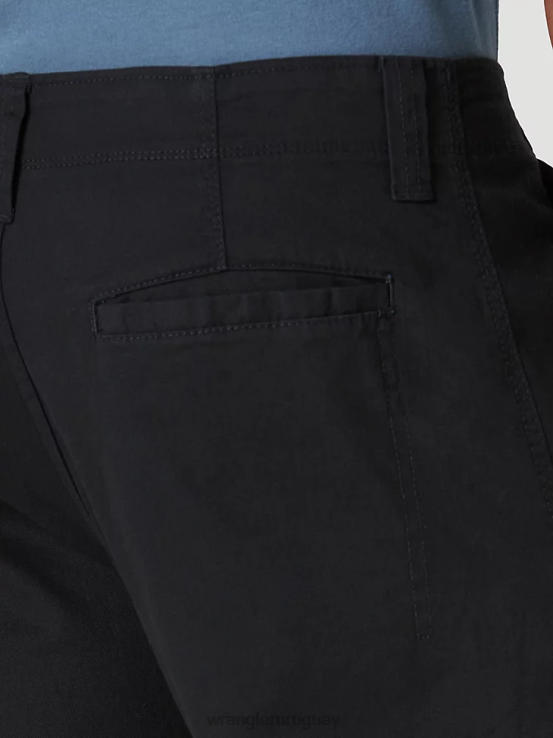 negro Wrangler hombres Pantalón cargo elástico relajado Authentics ropa F8J4V233