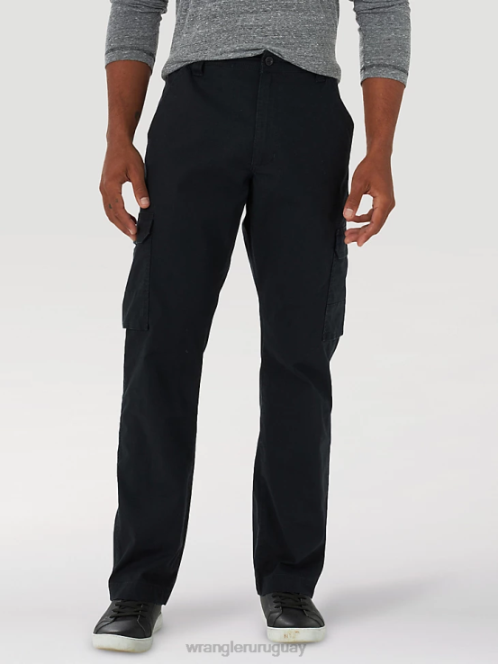negro Wrangler hombres pantalón cargo ropa F8J4V210