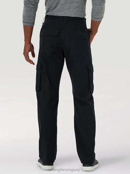 negro Wrangler hombres pantalón cargo ropa F8J4V210