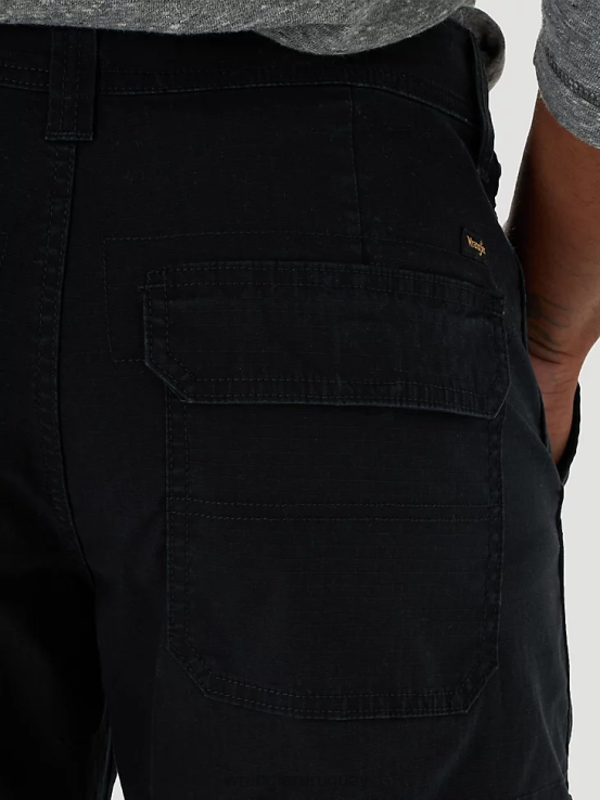 negro Wrangler hombres pantalón cargo ropa F8J4V210