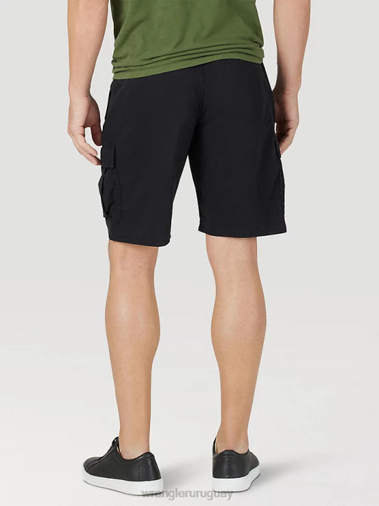 negro Wrangler hombres pantalón corto cargo premium de cinco estrellas ropa F8J4V512