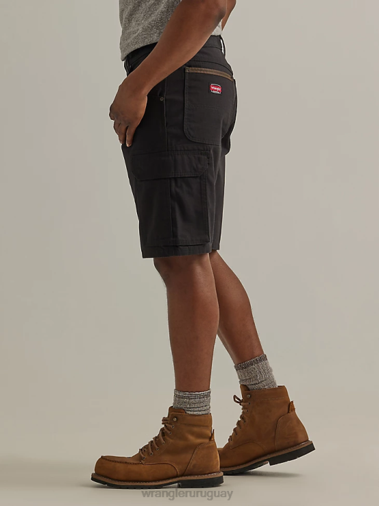 negro Wrangler hombres ropa de trabajo ranger cargo short ropa F8J4V599