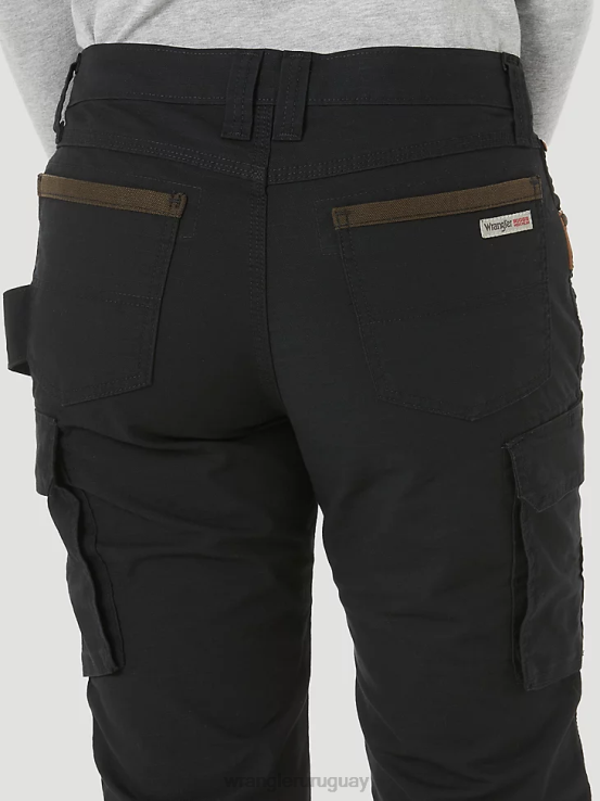 negro Wrangler mujer Pantalón cargo Riggs Workwear Ripstop Ranger ropa F8J4V821