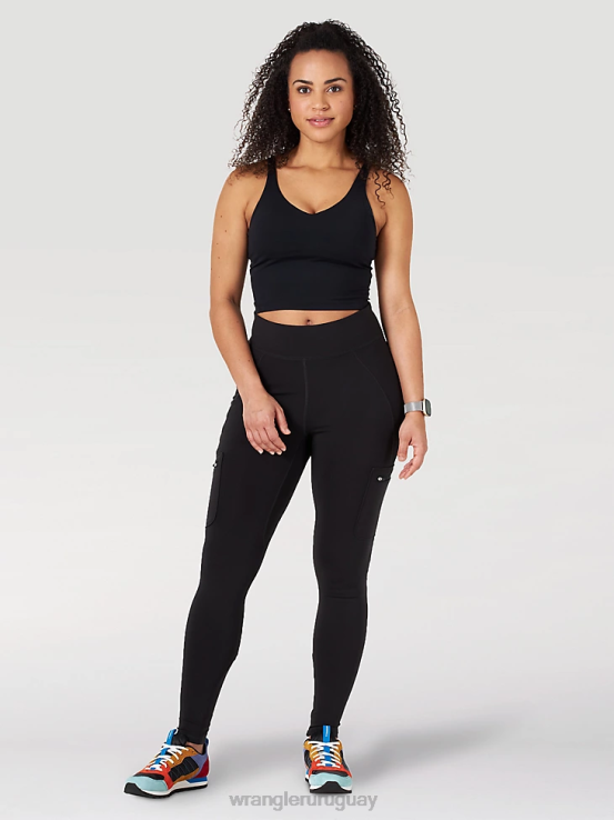 negro Wrangler mujer atg por leggings cargo ropa F8J4V815