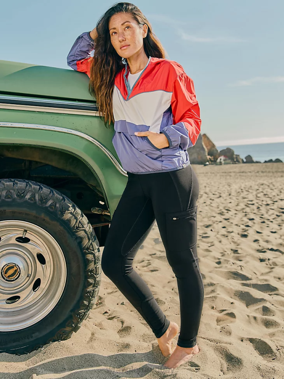 negro Wrangler mujer atg por leggings cargo ropa F8J4V815