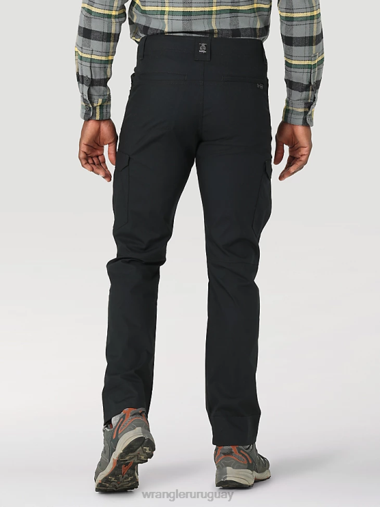 negro azabache Wrangler hombres pantalón cargo gama atg ropa F8J4V239