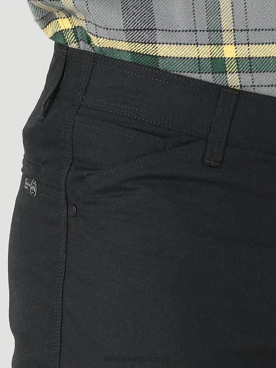 negro azabache Wrangler hombres pantalón cargo gama atg ropa F8J4V239