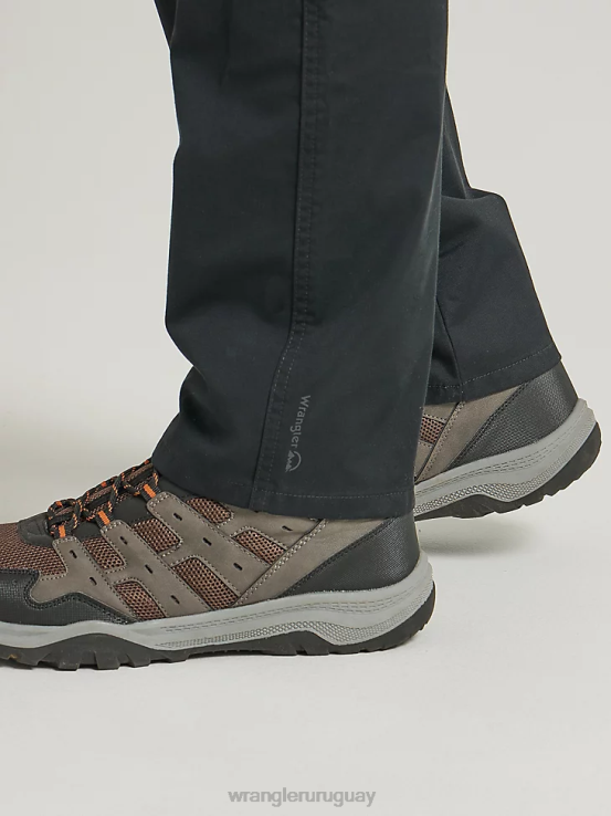 negro azabache Wrangler hombres pantalón chino al aire libre ropa F8J4V249