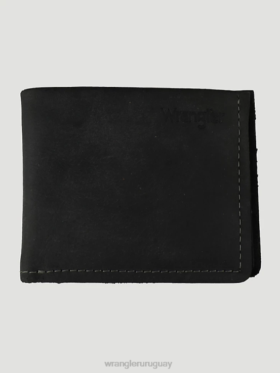 negro/camuflaje Wrangler hombres cartera atg de lona con diseño de camuflaje accesorios F8J4V710